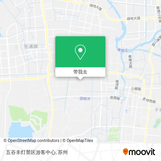 五谷丰灯景区游客中心地图