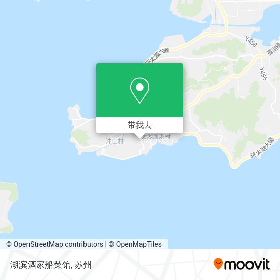 湖滨酒家船菜馆地图