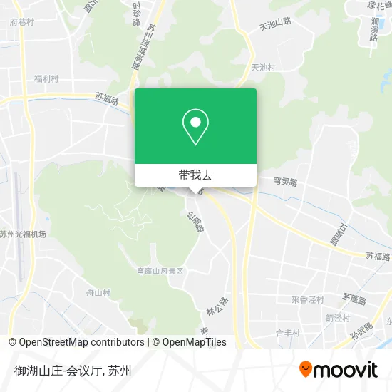 御湖山庄-会议厅地图