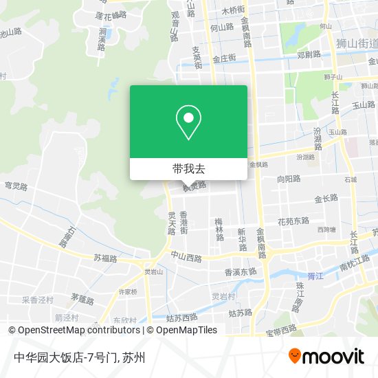 中华园大饭店-7号门地图