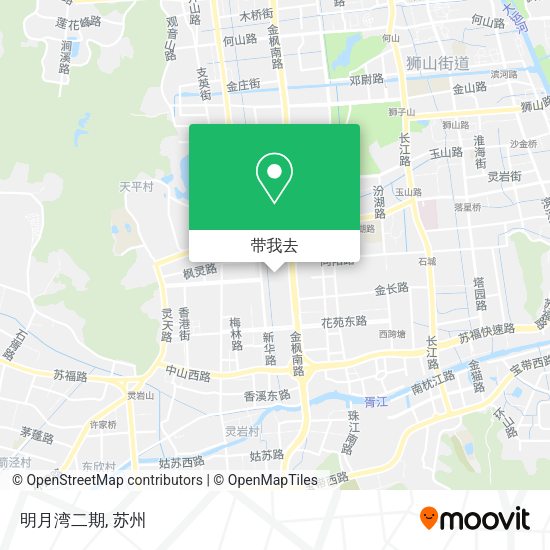 明月湾二期地图