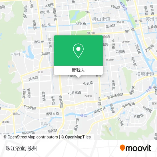 珠江浴室地图