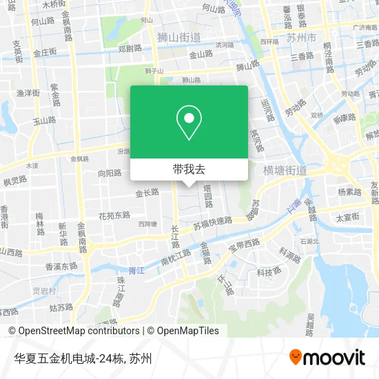 华夏五金机电城-24栋地图