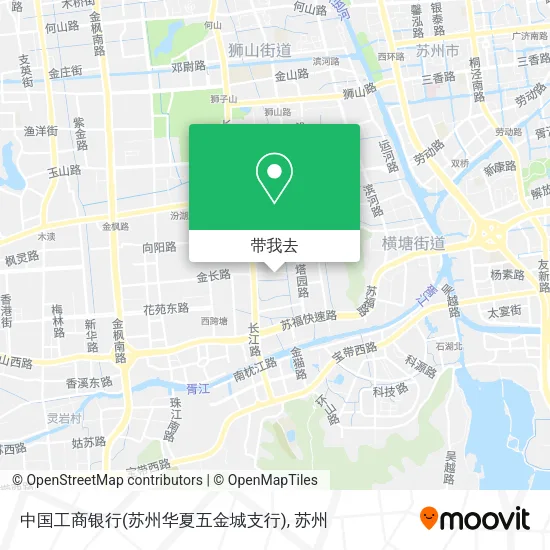 中国工商银行(苏州华夏五金城支行)地图