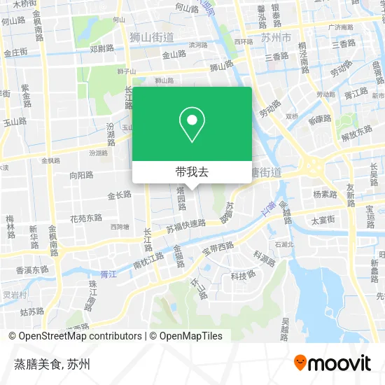 蒸膳美食地图
