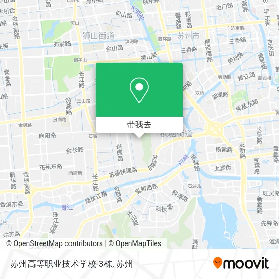 苏州高等职业技术学校-3栋地图