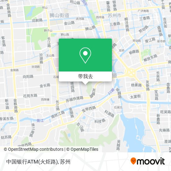 中国银行ATM(火炬路)地图