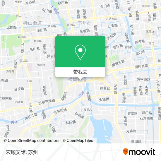 宏顺宾馆地图