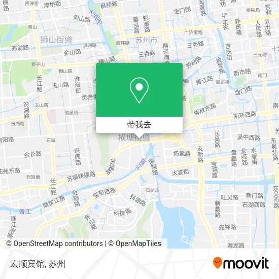 宏顺宾馆地图