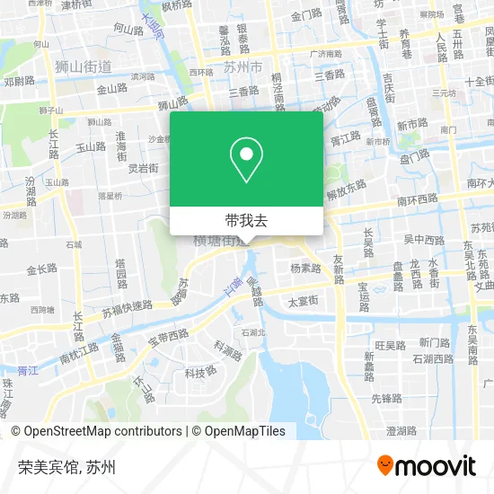 荣美宾馆地图