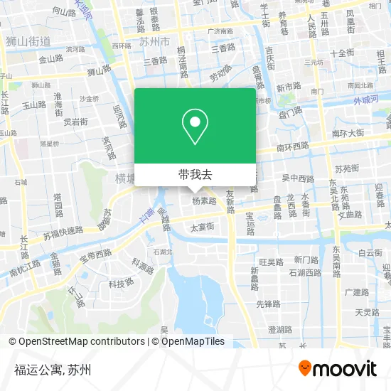 福运公寓地图