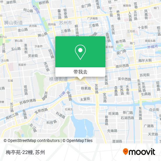 梅亭苑-22幢地图
