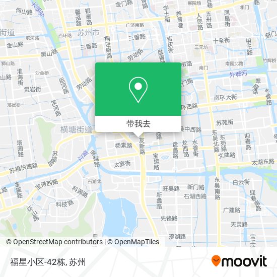 福星小区-42栋地图