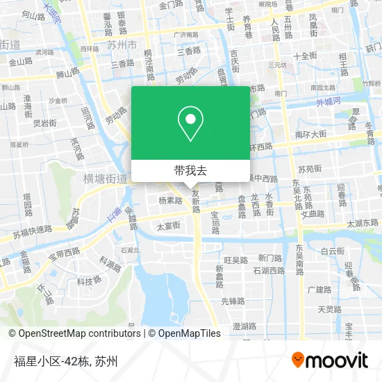福星小区-42栋地图