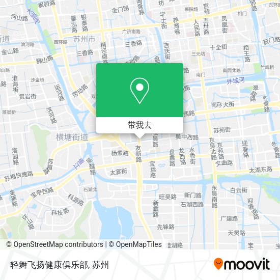 轻舞飞扬健康俱乐部地图
