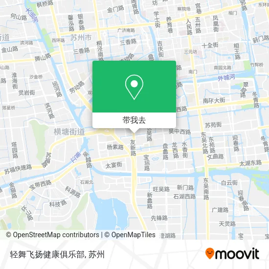 轻舞飞扬健康俱乐部地图