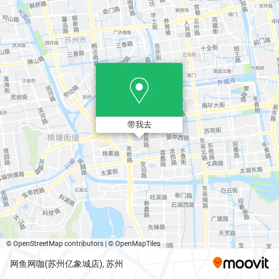 网鱼网咖(苏州亿象城店)地图