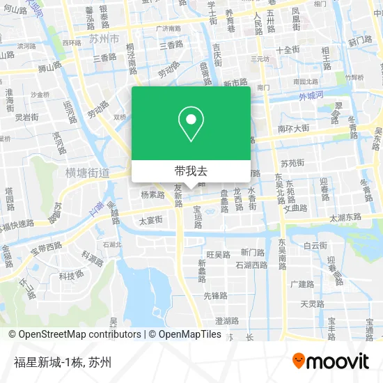 福星新城-1栋地图