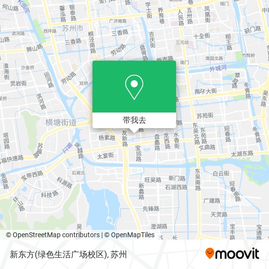 新东方(绿色生活广场校区)地图