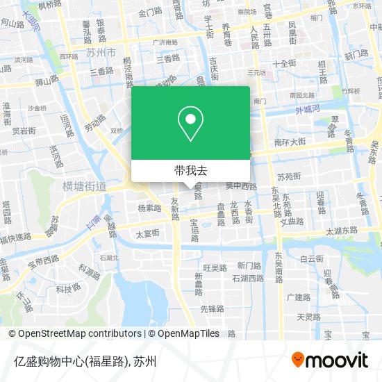 亿盛购物中心(福星路)地图