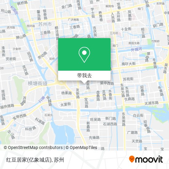 红豆居家(亿象城店)地图