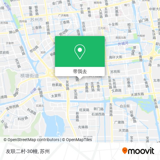 友联二村-30幢地图