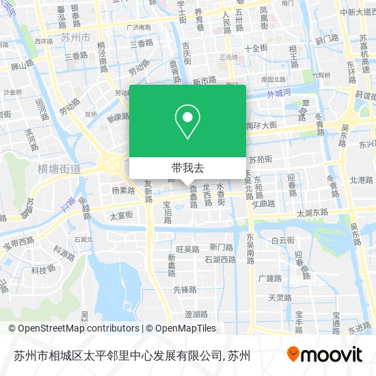 苏州市相城区太平邻里中心发展有限公司地图
