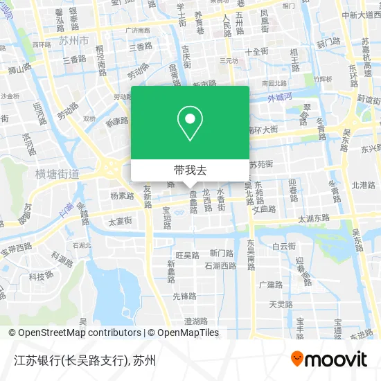 江苏银行(长吴路支行)地图