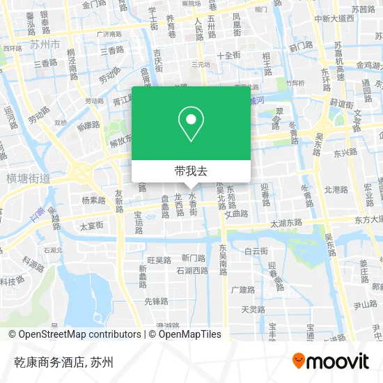 乾康商务酒店地图