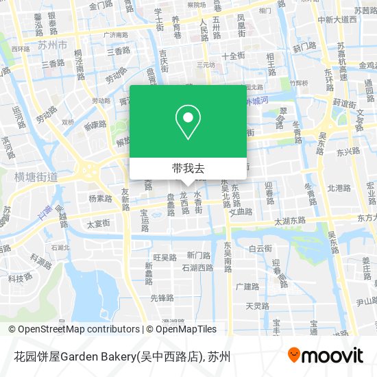 花园饼屋Garden Bakery(吴中西路店)地图