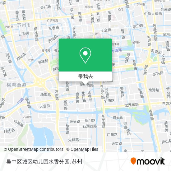 吴中区城区幼儿园水香分园地图
