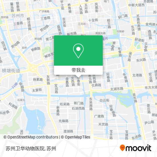苏州卫华动物医院地图