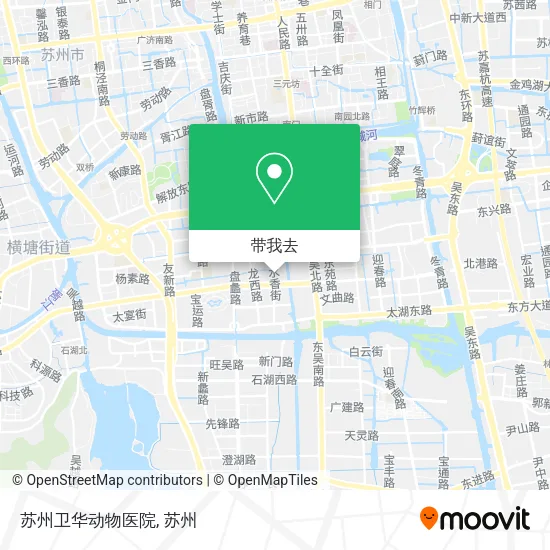 苏州卫华动物医院地图