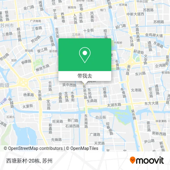 西塘新村-20栋地图