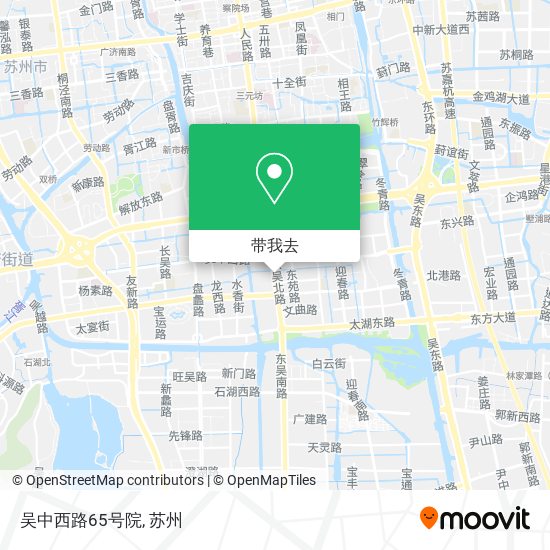 吴中西路65号院地图