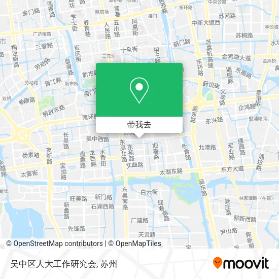 吴中区人大工作研究会地图