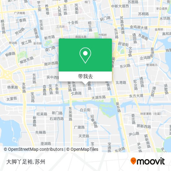 大脚丫足裕地图