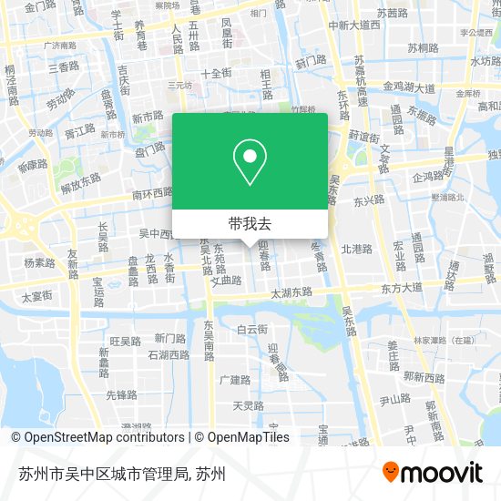 苏州市吴中区城市管理局地图