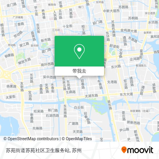 苏苑街道苏苑社区卫生服务站地图
