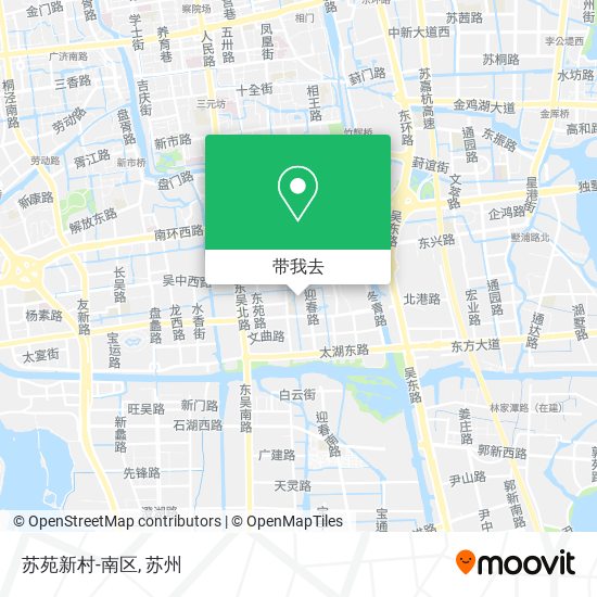 苏苑新村-南区地图