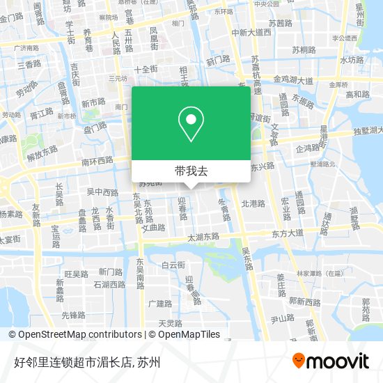 好邻里连锁超市湄长店地图