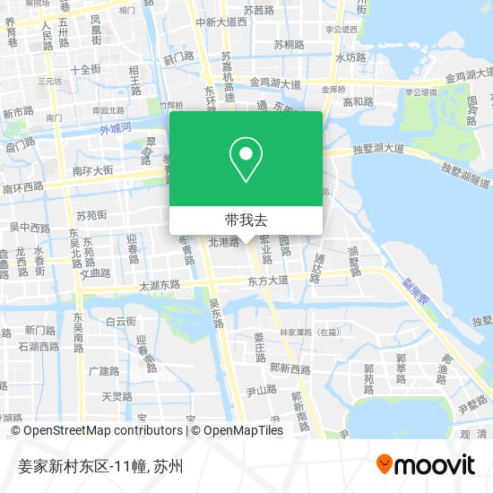 姜家新村东区-11幢地图