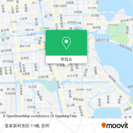姜家新村东区-11幢地图