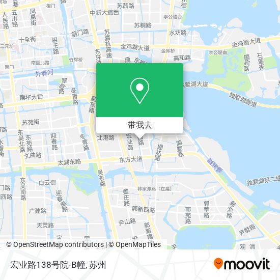 宏业路138号院-B幢地图