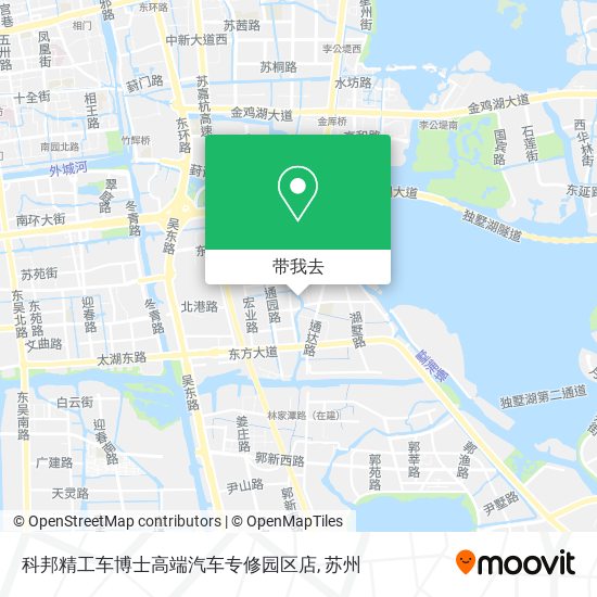 科邦精工车博士高端汽车专修园区店地图