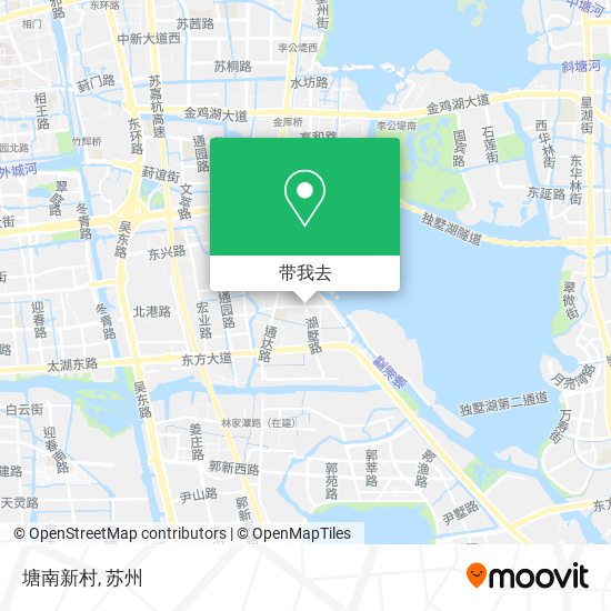 塘南新村地图
