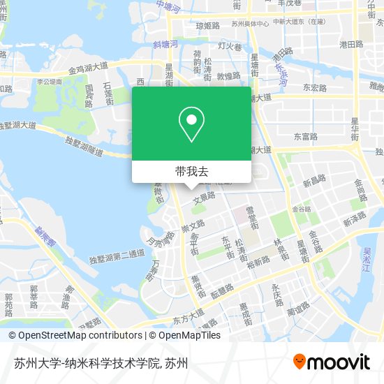 苏州大学-纳米科学技术学院地图
