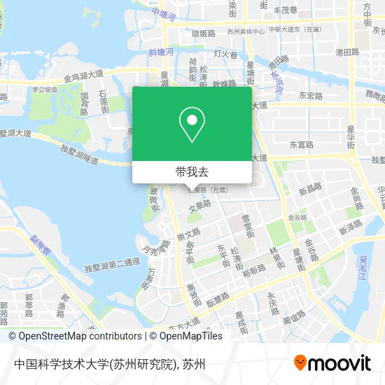 中国科学技术大学(苏州研究院)地图