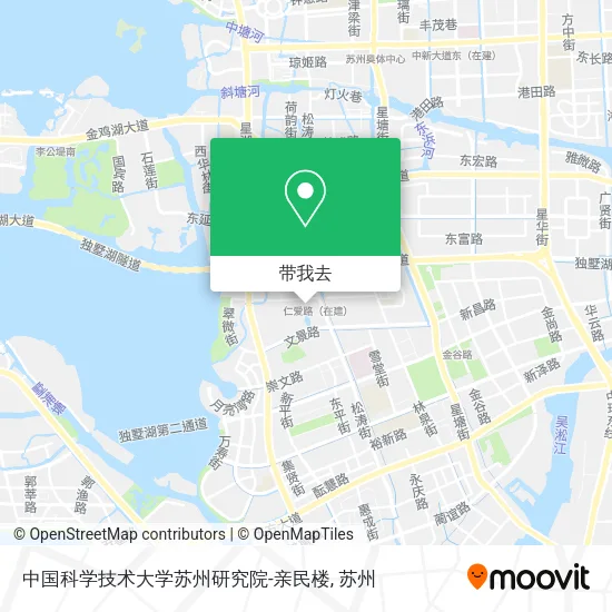 中国科学技术大学苏州研究院-亲民楼地图
