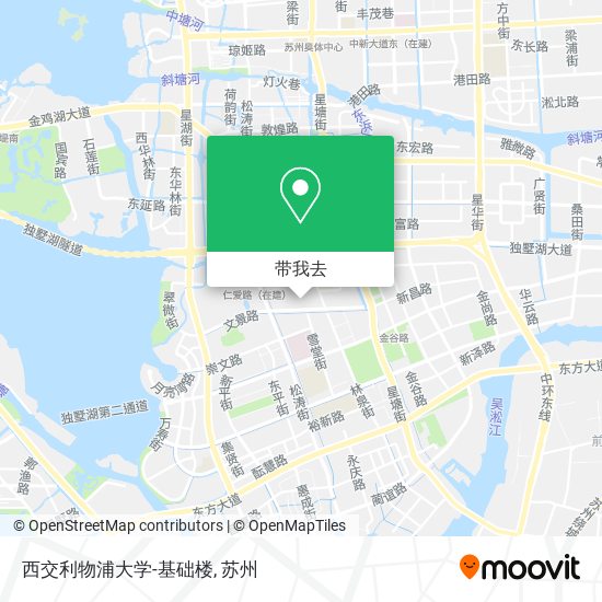 西交利物浦大学-基础楼地图